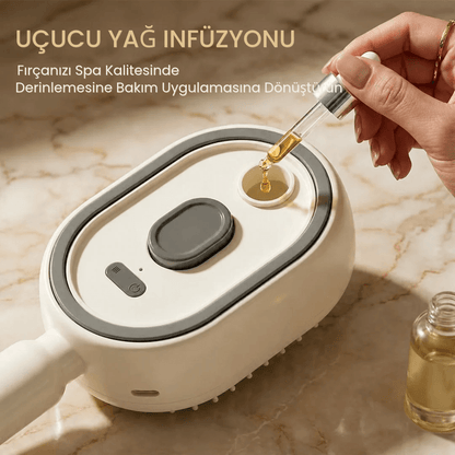 Funorn™ ScalpGlow Elektrikli Saç Bakım Fırçası