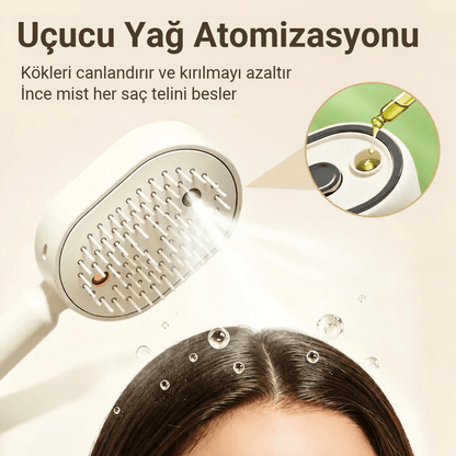 Funorn™ ScalpGlow Elektrikli Saç Bakım Fırçası