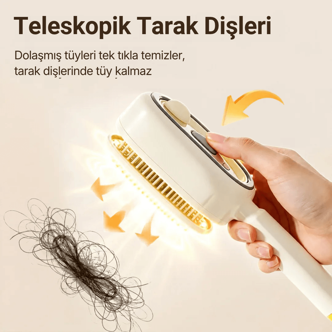 Funorn™ ScalpGlow Elektrikli Saç Bakım Fırçası