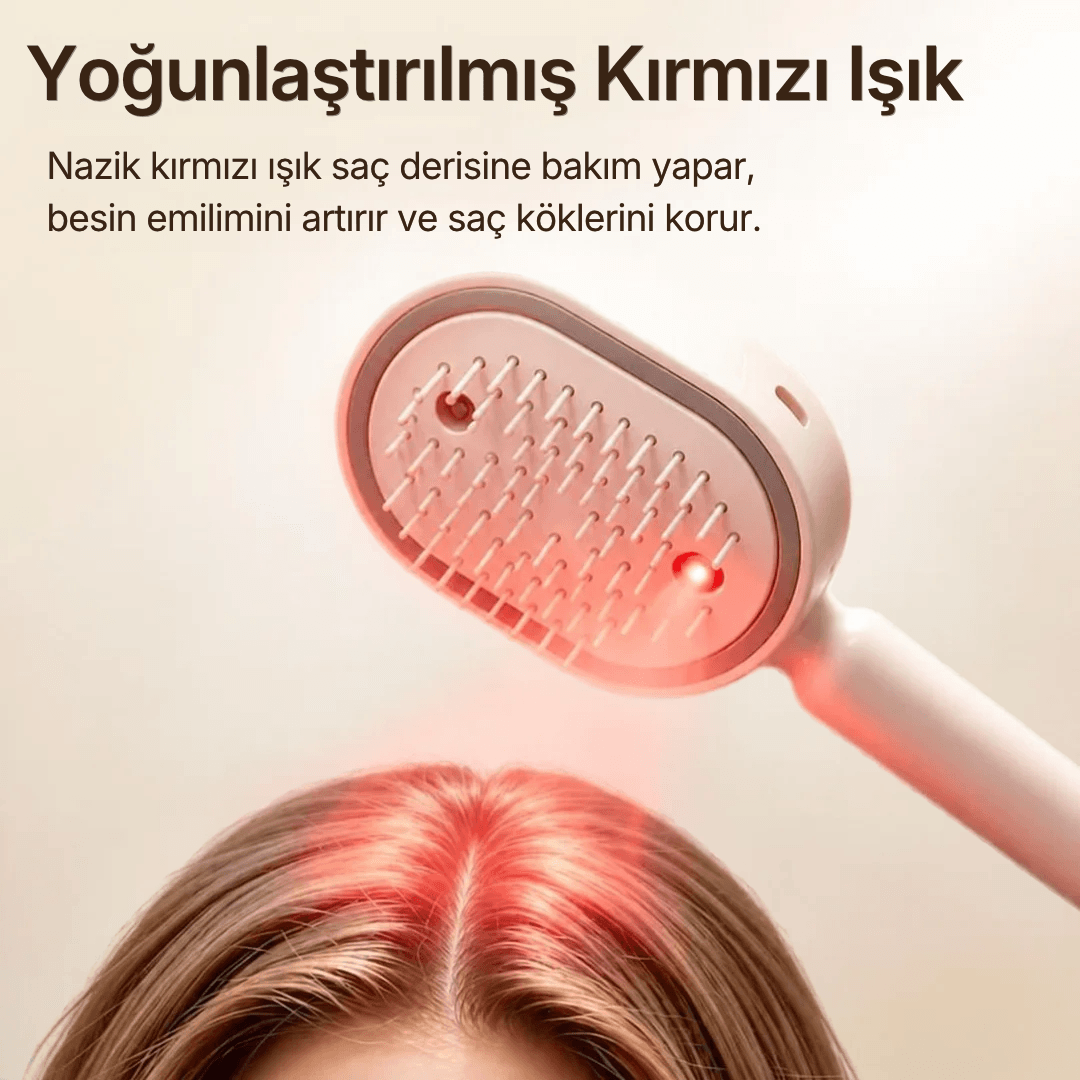 Funorn™ ScalpGlow Elektrikli Saç Bakım Fırçası