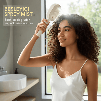 Funorn™ ScalpGlow Elektrikli Saç Bakım Fırçası